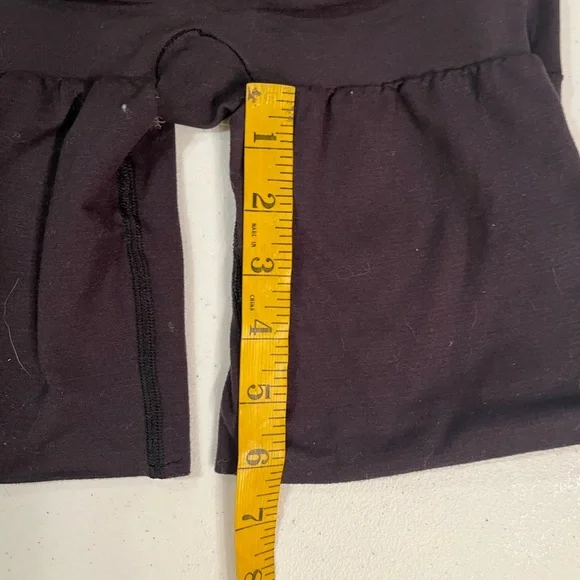 Love Your Assets by Sara Blakey.  Mid thigh spandex size XL black - Picture 6 of 7